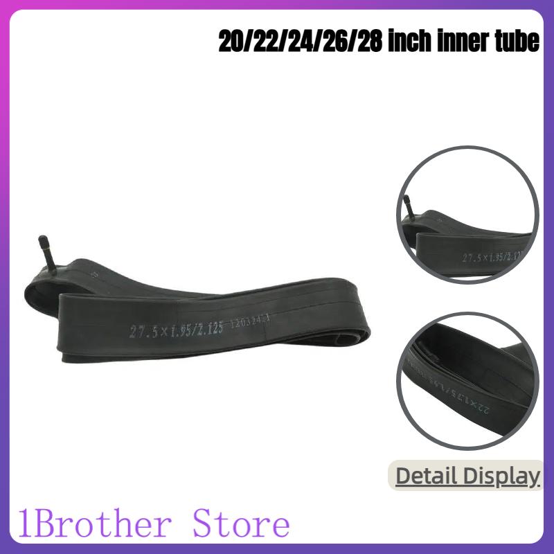 Mountain Biking Tube - Multiple 20/22/24/26/27.5/28 inch inner tubes, suitable