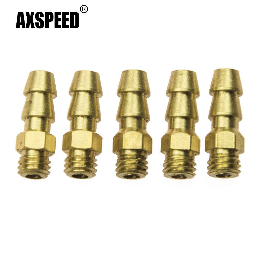 Spoke Nipple Brass - AXSPEED 1/5/10 Cái Đồng M4/M5/M6 Ren